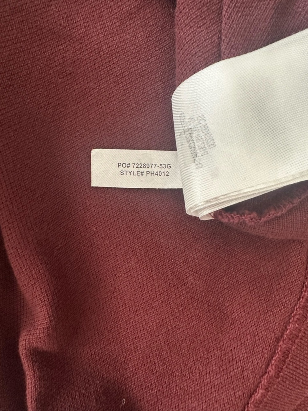 Lacoste L.12.12 Slim Fit Piqué Polo Maroon size Large (Excellent) w/ Free gray - Picture 4 of 11